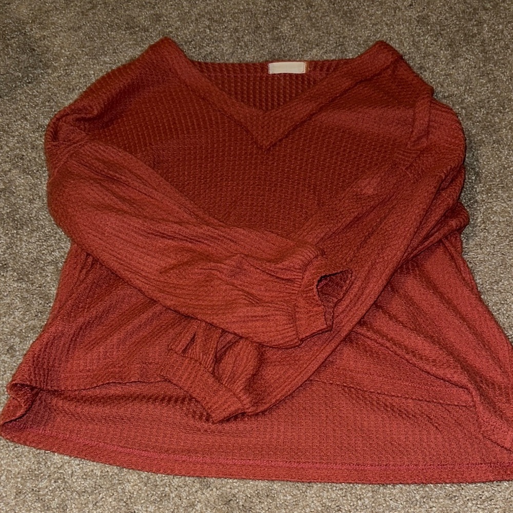 Altar'd State Warm V-Neck Sweater